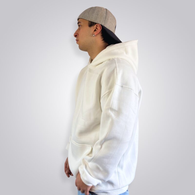 HOODIE FRISA OVERSIZE BASIC CRUDO