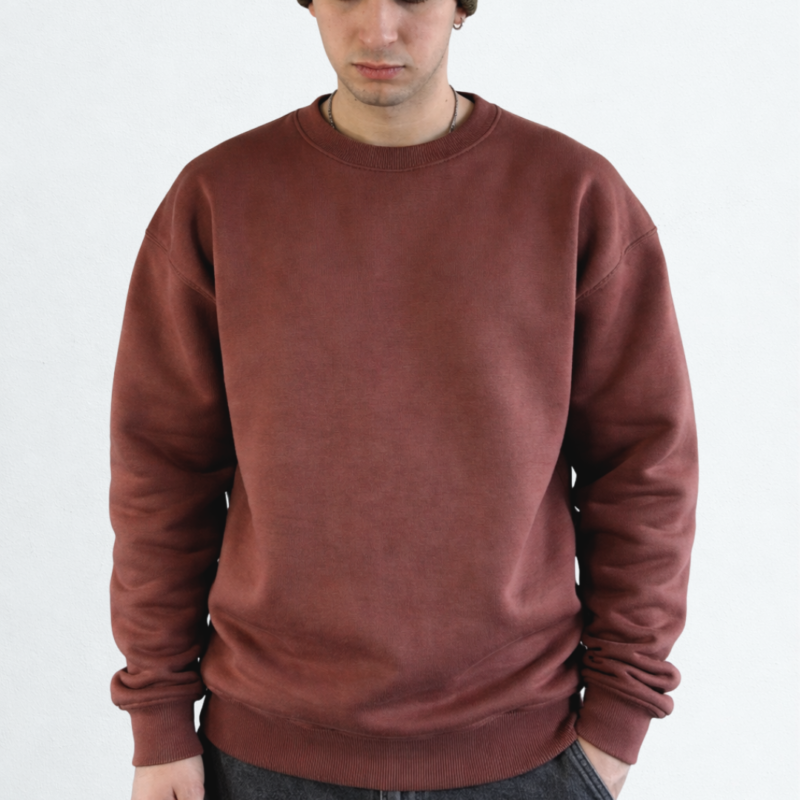 overwatt-buzo-cuello-redondo-marron