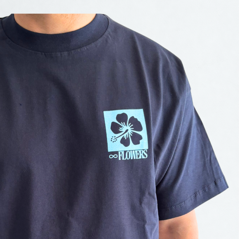 overwatt-remera-azul-flowers