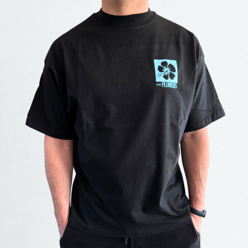 overwatt-remera-negra-flowers