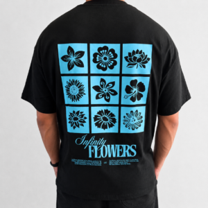 overwatt-reme-oversize-negra-flowers-02 REMERA OVERSIZE NEGRA FLOWERS